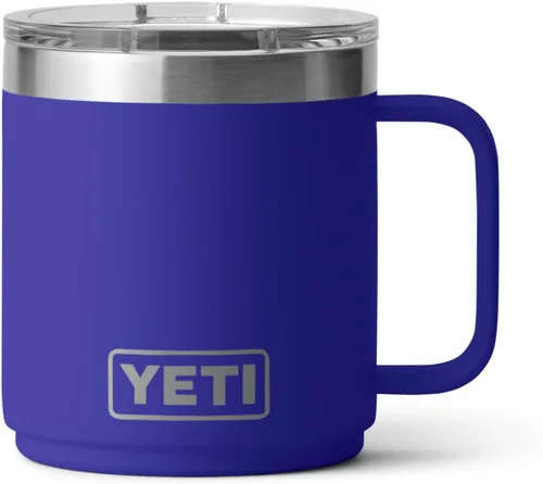Vista 29 de YETI Rambler - Taza apilable de 10 onzas, aislada al vacío, acero inoxidable con tapa MagSlider, acero inoxidable