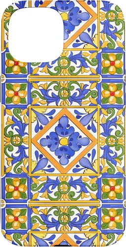 Vista 6 de Sicilian,Italian,Summer,Tiles,Mosaic,Majolica Art Case for iPhone 17