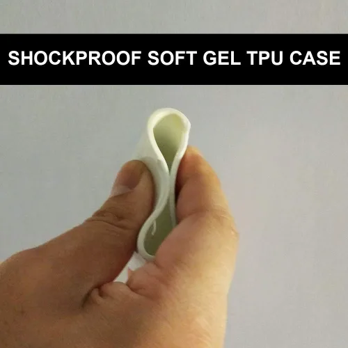 Vista 3 de Compatible con Airpods 2 y 1 – Gel TPU a prueba de golpes, protección portátil, funda suave con mosquetón y llavero