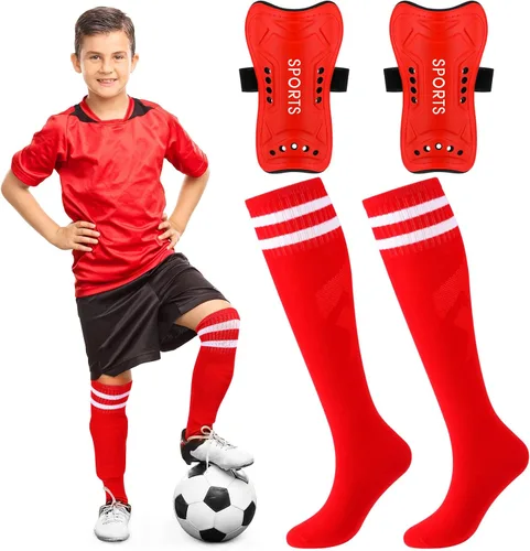 Vista 15 de Syhood - Espinilleras y calcetines de fútbol para niños pequeños y jóvenes, almohadillas protectoras ligeras para espinillas para niños de 3-5