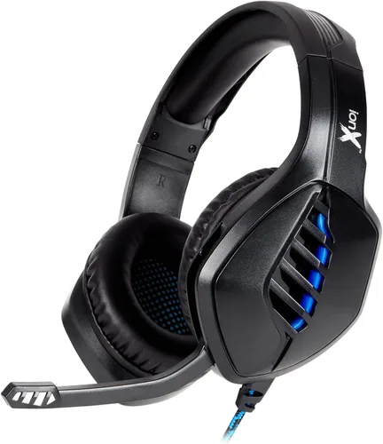 Vista 4 de Auriculares profesionales con cable para juegos compatibles con Windows, macOS, Playstation, PS Vita, PSP, Xbox, Nintendo Switch y 3DS, Android e
