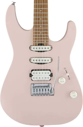 Vista 4 de Charvel Pro-Mod DK24 HSS Guitarra Eléctrica - Rosa Shell