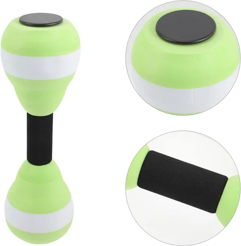 Vista 7 de VANZACK Pesas para Ejercicios Pesas para Ejercicios 1 par de mancuernas flotantes de agua Eva Fitness Deportes Piscina Ejercicio Mancuerna Equipo