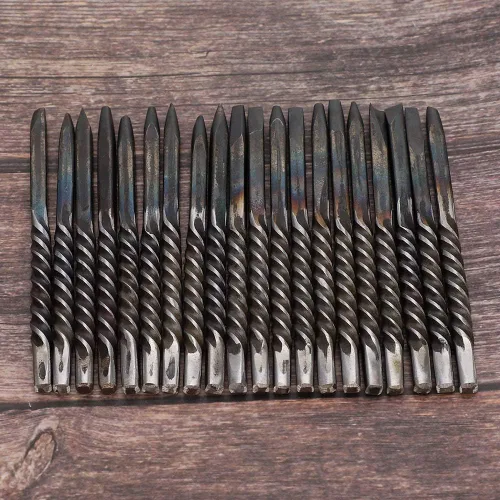 Vista 3 de 20 unids/set cincel de metal profesional para joyería, kit de herramientas de grabado de joyería, herramientas de procesamiento de joyas