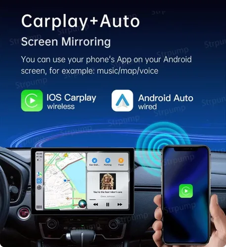 Vista 2 de 13.1 "2+32GB Android 12 Radio estéreo para coche Mazda 5 2005 ~ 10 navegación GPS Carplay Android Auto DSP WiFi 4G 2K 1920 * 1200 IPS BT