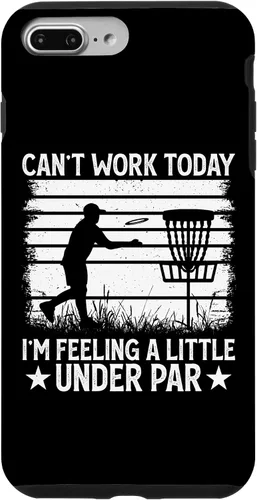 Vista 9 de iPhone X/XS Can't Work Today I'm Feeling A Little Under Par - Disc Golf Case