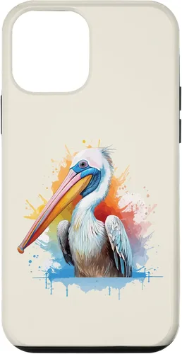 Vista 16 de iPhone 12/12 Pro Pelican Retrato de acuarela - Estuche para amantes de la naturaleza