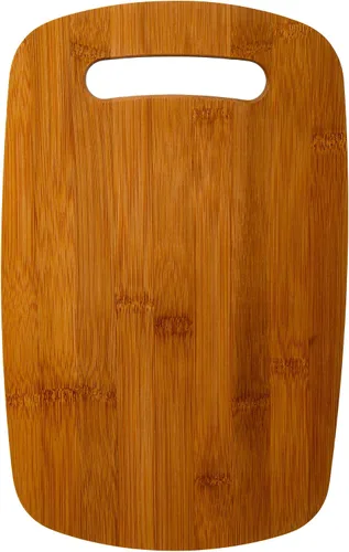 Vista 2 de Luciano Housewares, Tabla de cortar de bambú clásica beige, 12.6 x 7.87 pulgadas, 12.75 x 7.87 pulgadas