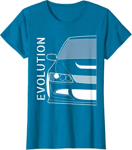 Vista 88 de Camiseta Evo 8 Design Turbo JDM Classic Legends, Negro, S