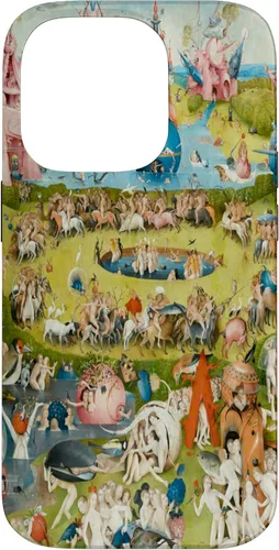 Vista 17 de Hieronymus Bosch - Carcasa para iPhone 17, diseño de jardín de las delicias terrenales