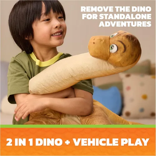 Vista 4 de PAW Patrol: The Dino Movie Megasaurus Dino Vehicle with Inflatable Toy
