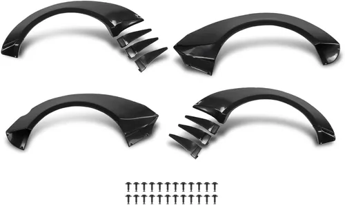 Vista 13 de GRAND ORANGE Fender Flares 4PCS Smooth Factory Style Wheel Flares