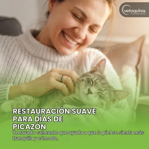 Vista 8 de Vetoquinol Sebozole Shampoo - Champú de limpieza profunda para perros, gatos y caballos, fórmula suave con ingredientes efectivos para uso