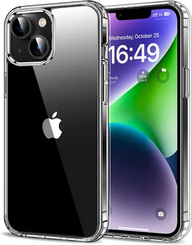 Vista 307 de HOOMIL Funda para iPhone 7 Plus/iPhone 8 Plus de 5.5 Pulgadas, sin amarillamiento, protección contra caídas, cubierta trasera dura transparente