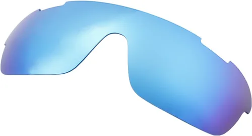Vista 2 de Walleva Lentes de repuesto para gafas de sol POC de media hoja Múltiples opciones disponibles (azul hielo)