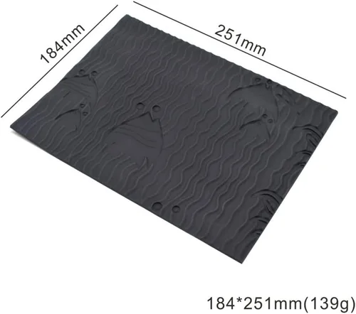 Vista 3 de Molde de encaje de silicona para mousse Swiss Roll Cake Sugarcraft