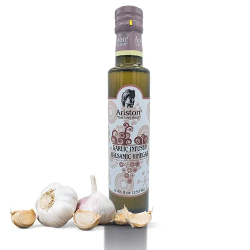 Vista 21 de Ariston "Lo Mejor de lo Mejor" Vinagre balsámico premium – Envejecido en barril, calidad gourmet, producto de Italia – Vegano, sin gluten, sin OGM