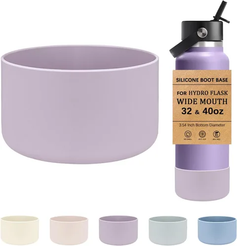 Vista 26 de HEYSKAY - Base de silicona para botella de agua Hydro Flask de boca ancha de 32 a 40 onzas