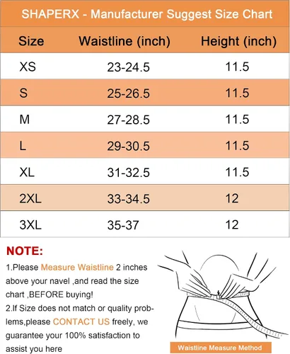 Vista 6 de SHAPERX Latex Waist Trainer for Women 4 Hooks Waist Cincher Corset Hourglass Body Shaper Girdle