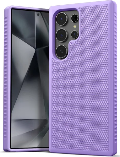 Vista 9 de Funda para Samsung Galaxy S24 Ultra, [probada en caídas de grado militar], delgada, ligera, duradera, resistente, a prueba de golpes, funda Negro