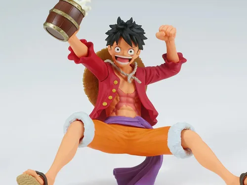 Vista 2 de BANPRESTO - Una Pieza - Es Un Banquete!! - Estatua de Monkey.D.Luffy