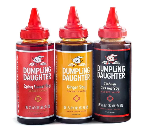Vista 9 de Dumpling Daughter - Salsa de soja con infusión de jengibre (8 onzas líquidas)