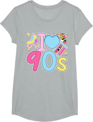 Vista 89 de I Love 90's Retro Style Nostalgia Vibe Funny 1990's Party T-Shirt Negro