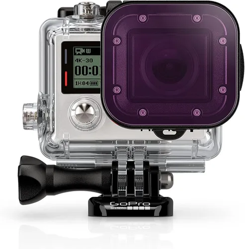 Vista 3 de GoPro Filtro de buceo para carcasa de buceo (Magenta) (accesorio oficial de GoPro )
