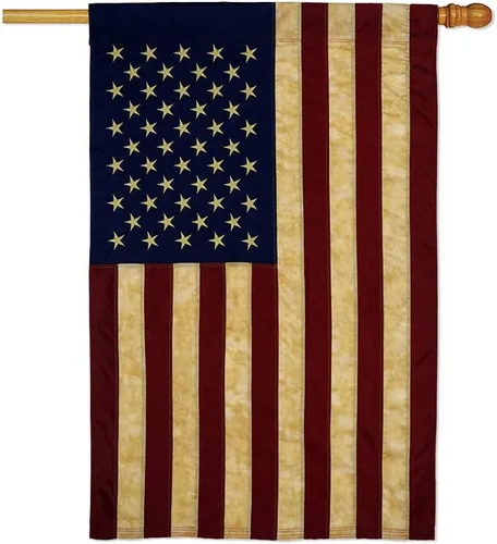 Vista 10 de World Cup Serbia - Bandera de la amistad de Estados Unidos, paquete de pancartas estadounidenses para patio, césped, jardín, decoración patriótica