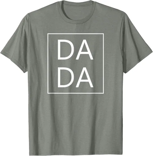 Vista 22 de DADA - Camiseta a juego para el primer día del padre, regalo para papá y mamá, Negro, S