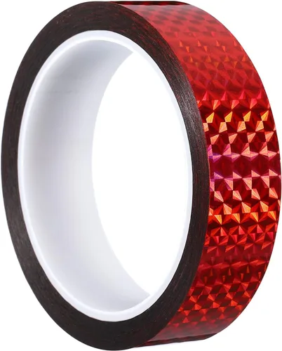 Vista 27 de PATIKIL Cinta prisma de 0.2 pulgadas x 55 yardas, adhesivo reflectante holográfico metalizado para detallar decoración de pared, arte, azul