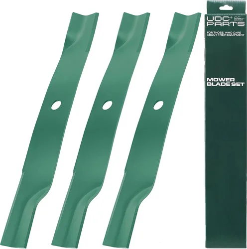 Vista 52 de UDC Parts 103-6401 Hojas de cortadora para Exmark de 48 pulgadas 103-6401-S 103-6381-S 103-6381 103-6391-S 103-6391 103-6396 103-6396-S Lazer Z Turf
