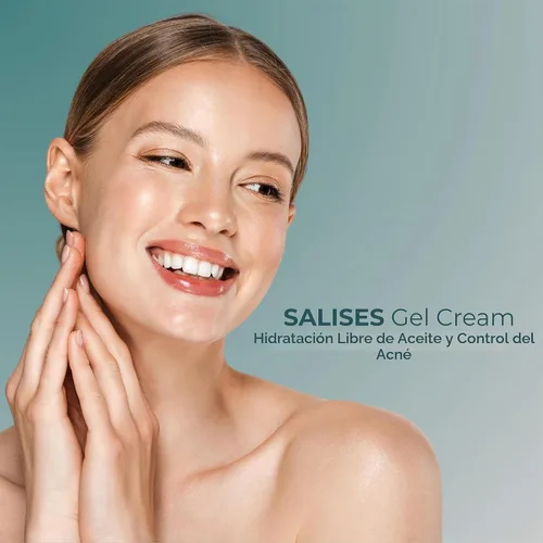 Vista 2 de Sesderma SALISES Crema de gel hidratante, 1.7 onzas líquidas (paquete de 1)