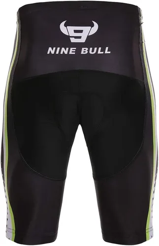 Vista 5 de Conjunto de camiseta de ciclismo para hombre camiseta reflectante de secado rápido y pantalones cortos de ciclismo acolchados 3D M