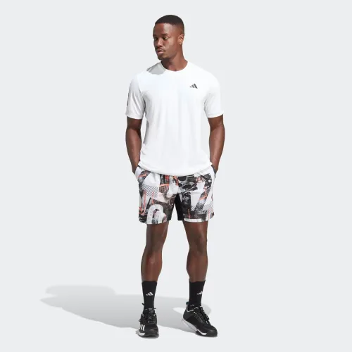 Vista 6 de adidas Camiseta de tenis Club de 3 rayas para hombre