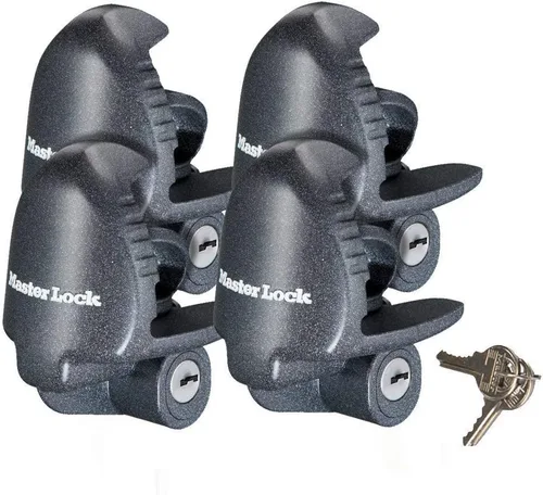 Vista 3 de Master Lock - 1 cerradura universal de acoplador de remolque con la misma llave. 379KA