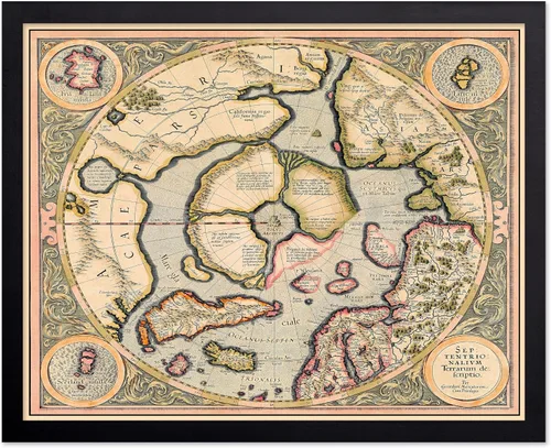 Vista 56 de Monem Art Mapa Monumental Vintage de Florencia Impresión - Póster de Viaje Retro - Arte de Italia - Gran Regalo para Hombres, Mujeres, Amantes