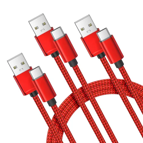 Vista 12 de Basesailor Cable de carga USB tipo C de 1 pie, paquete de 2, cable de carga para automóvil para el nuevo iPhone 17 Air 16 Pro Max Plus, Samsung