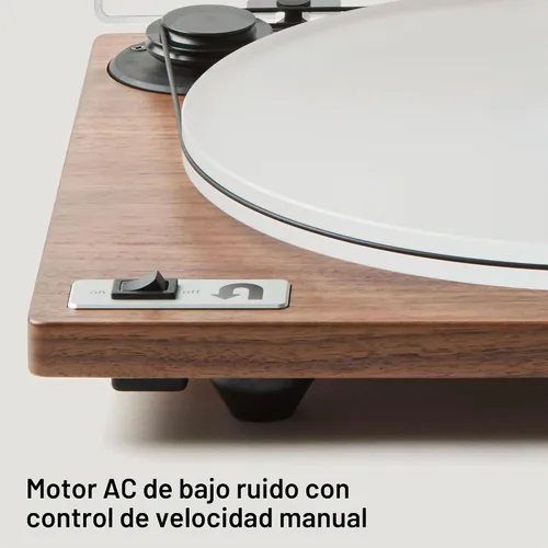 Vista 2 de U-Turn Audio - Tornamesa Orbit Plus (Gen 2) Nogal