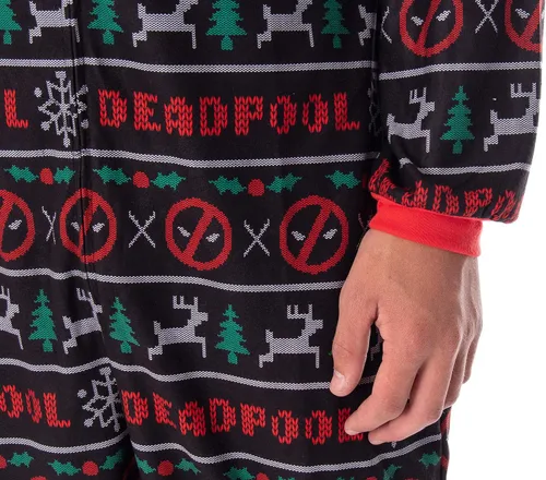 Vista 3 de Disfraz de Deadpool de Marvel para hombre