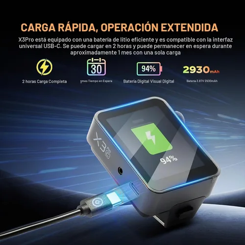 Vista 7 de Godox Disparador de flash X3 Pro C TTL para Canon (X3 actualizado 2026)