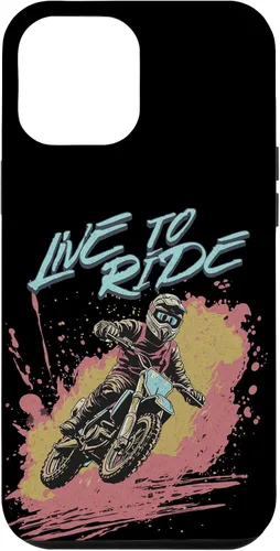 Vista 26 de Live to Ride Dirt Bike Motocross Racing Motorcycle Riding Case for iPhone 16