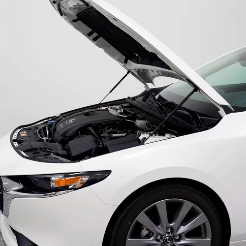 Vista 2 de Redline Tuning 21-26013-02 Hood QuickLIFT Plus Sistema compatible con Mazda Mazda3 2019+ (todos los componentes negros) 21-26013-02 Hood Quicklift