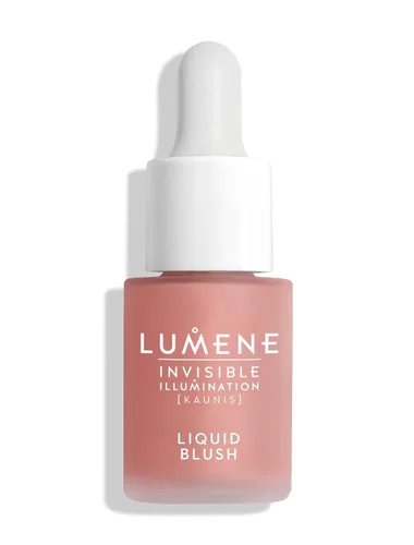 Vista 12 de Lumene Invisible Illumination Liquid Blush Tinte Dewy - Arctic Rose 0.5 fl oz Rosa ártica