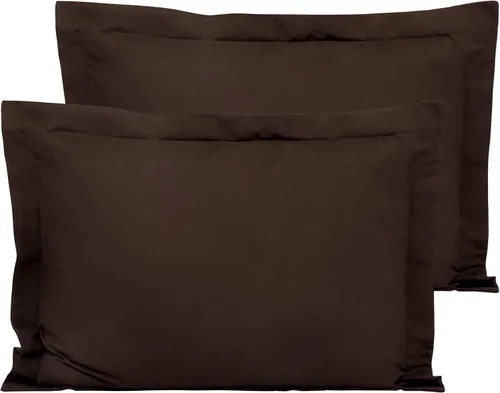 Vista 48 de FLXXIE Juego de 2 fundas de almohada estándar de microfibra, resistentes a la decoloración, a las arrugas y al encogimiento, fundas de almohada