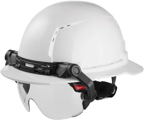 Vista 3 de Milwaukee 48-73-1410 Visera para ojos con lente transparente de doble recubrimiento, negro/blanco