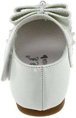 Vista 6 de Maxu Kid Girl PU vestido zapato gancho y lazo plano