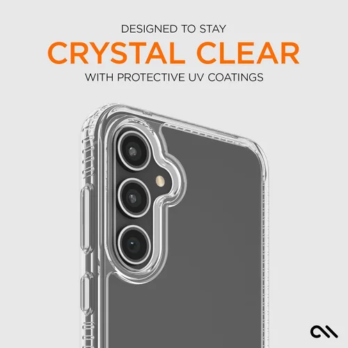 Vista 5 de Case-Mate Funda transparente resistente para Samsung Galaxy S23 FE 5G [protección contra caídas D3O de 16 pies] [compatible con carga inalámbrica]