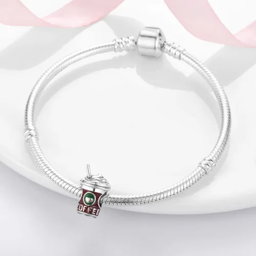 Vista 2 de XinYouZhi 925 Sterling Silver Charms for Pandora Bracelets and Necklaces Princess Dress Heart Bear Beads Dangle Pendants Jewelry Birthday Charms for