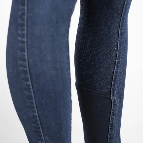 Vista 6 de HORZE Kaia - Pantalones de asiento completo de silicona de cintura alta para mujer